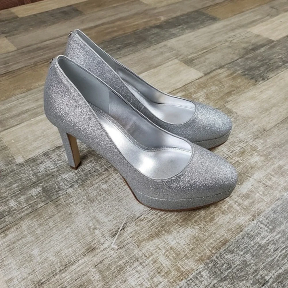 Michael Kors Women's‎ Chantal Platform Pumps Sz 7 Slip On Pump Heels