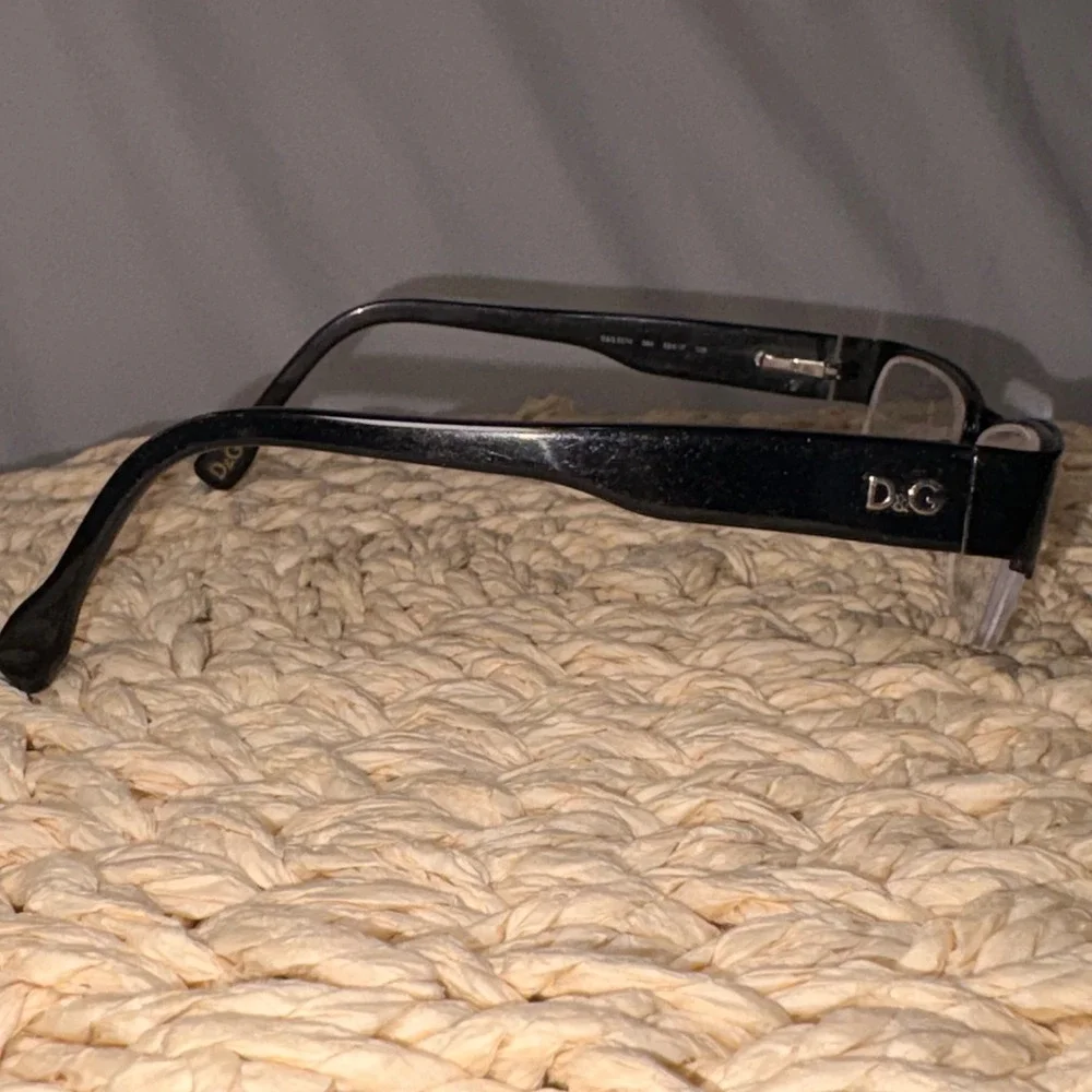 Dolce & Gabbana D&G DG5074 064 Black Eyeglass Frames 52-17-135 Rx Glasses