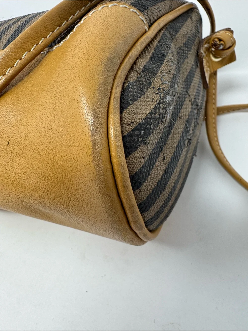 Fendi vintage leather