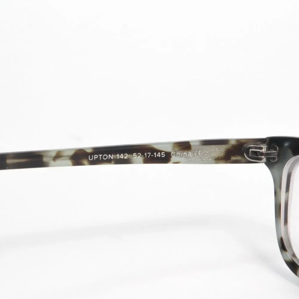 Warby Parker Upton 142 Eyeglasses Frames Grey Tortoise Rectangular 52-17-145