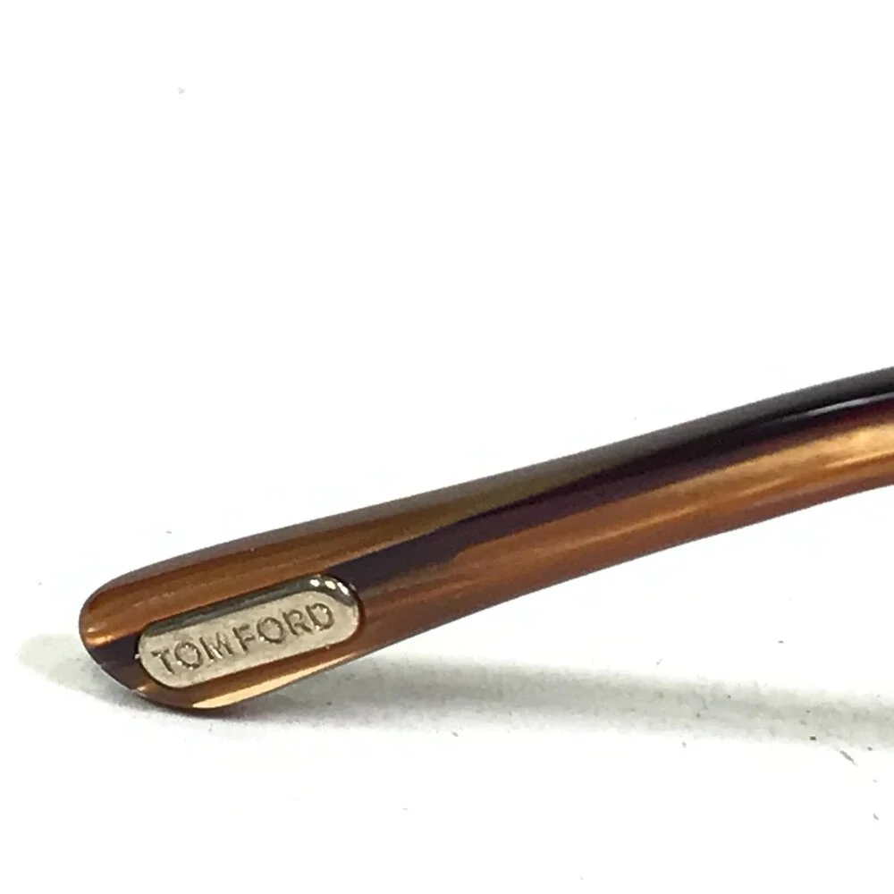 Tom Ford Eyeglasses Frames TF5024 268 Brown Rectangular Full Wire Rim 52-16-130