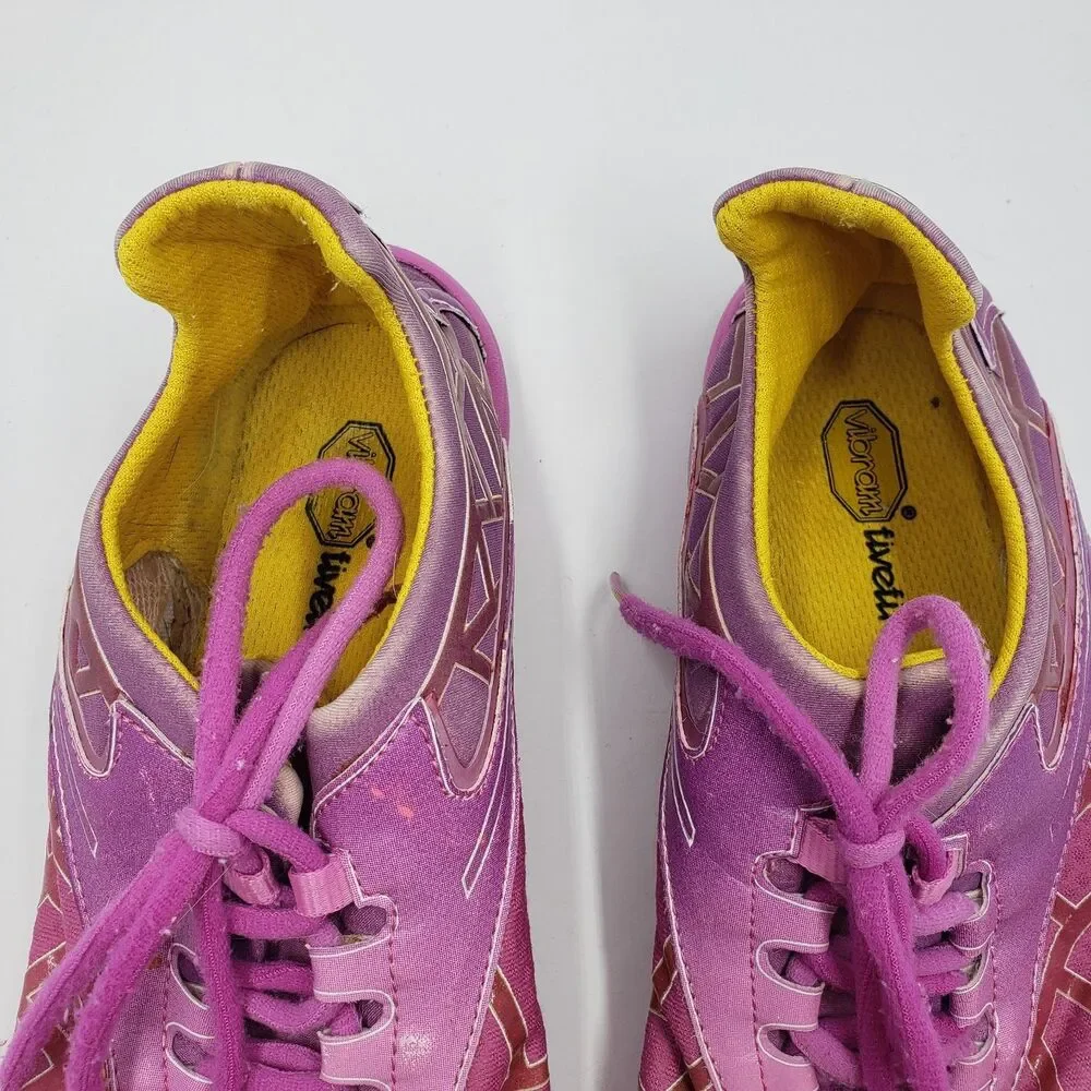 Vibram FiveFingers Shoes Womens 40 US 8.5 9 Pink Purple Minimalist Barefoot Run