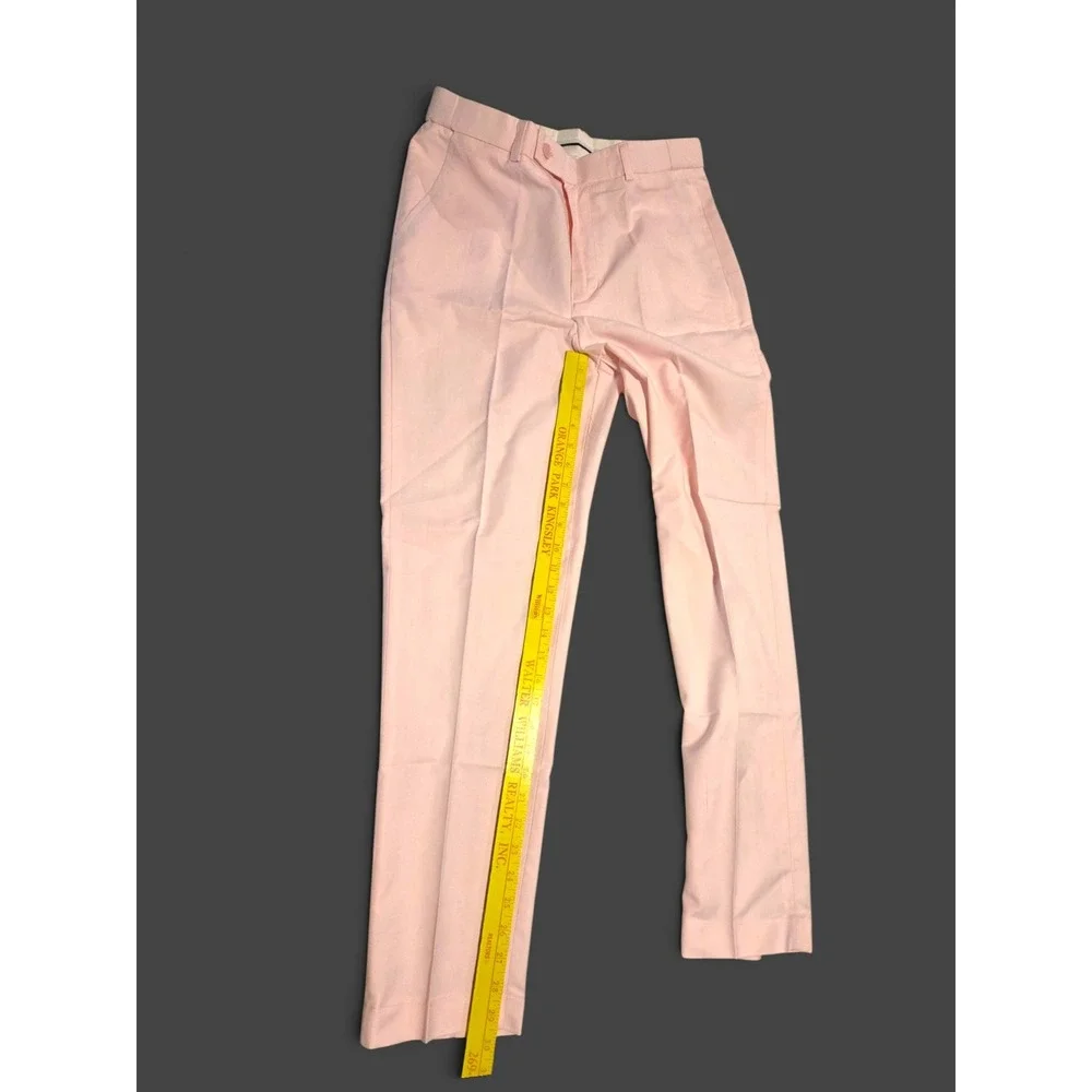 2 Piece Suit Double Breasted Blazer Trousers Pink Size 38 M