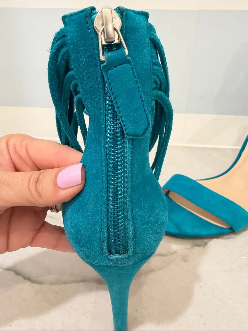 LK Bennett chic teal