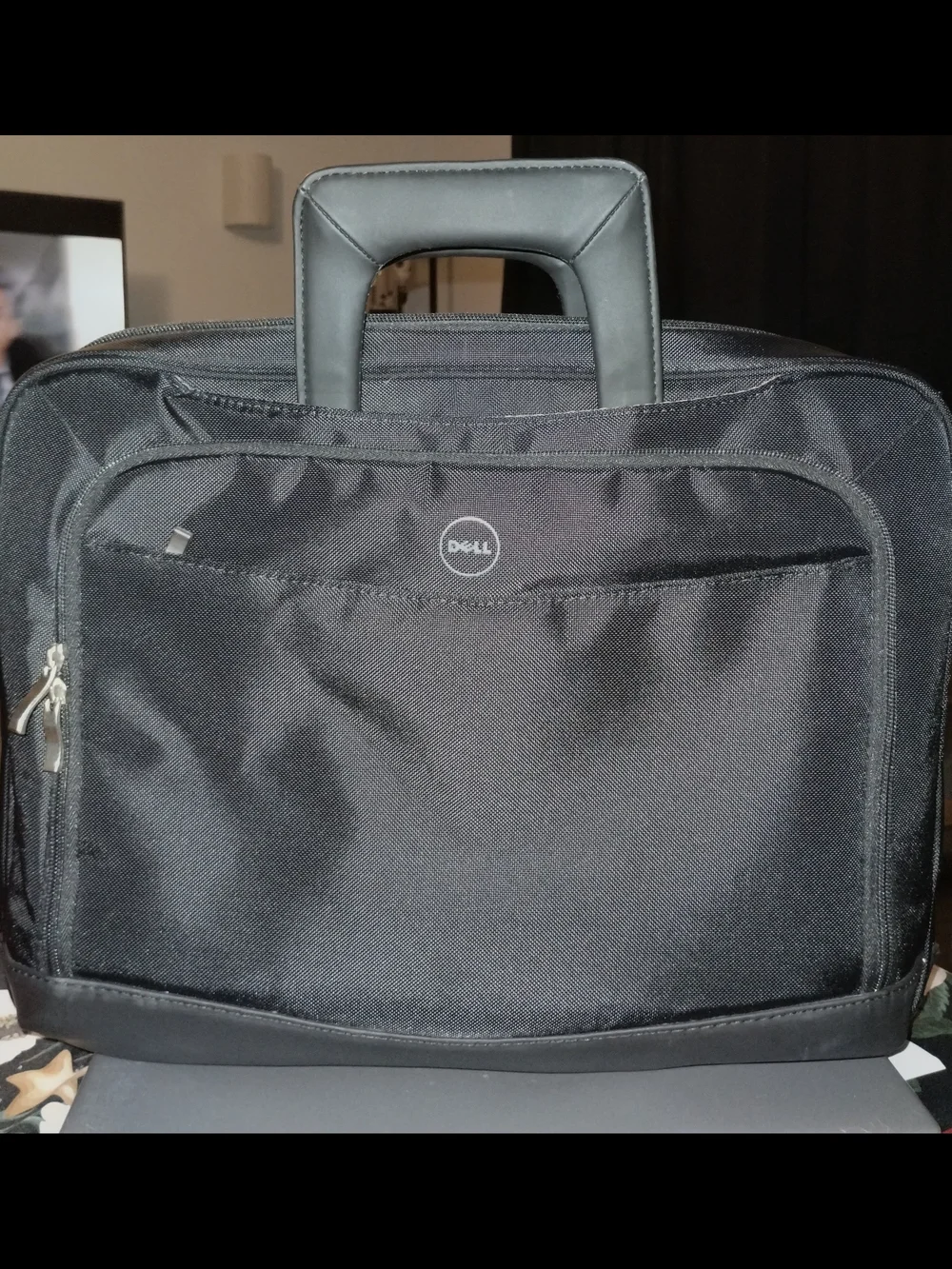 Dell black laptop