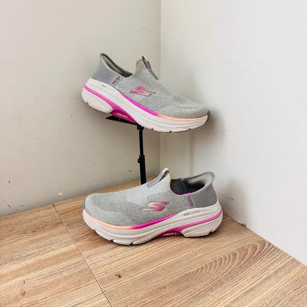 Skechers Women's Max Cushioning Arch Fit 2.0 Cambridge Slip-ins Gray Size 7