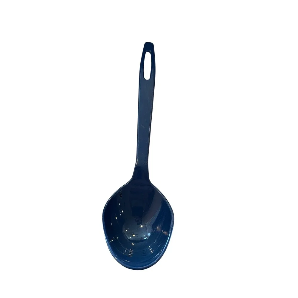 Tailor‎ Made Products Navy Blue Plastic Serving Spoon Ladle Kitchen USA 11