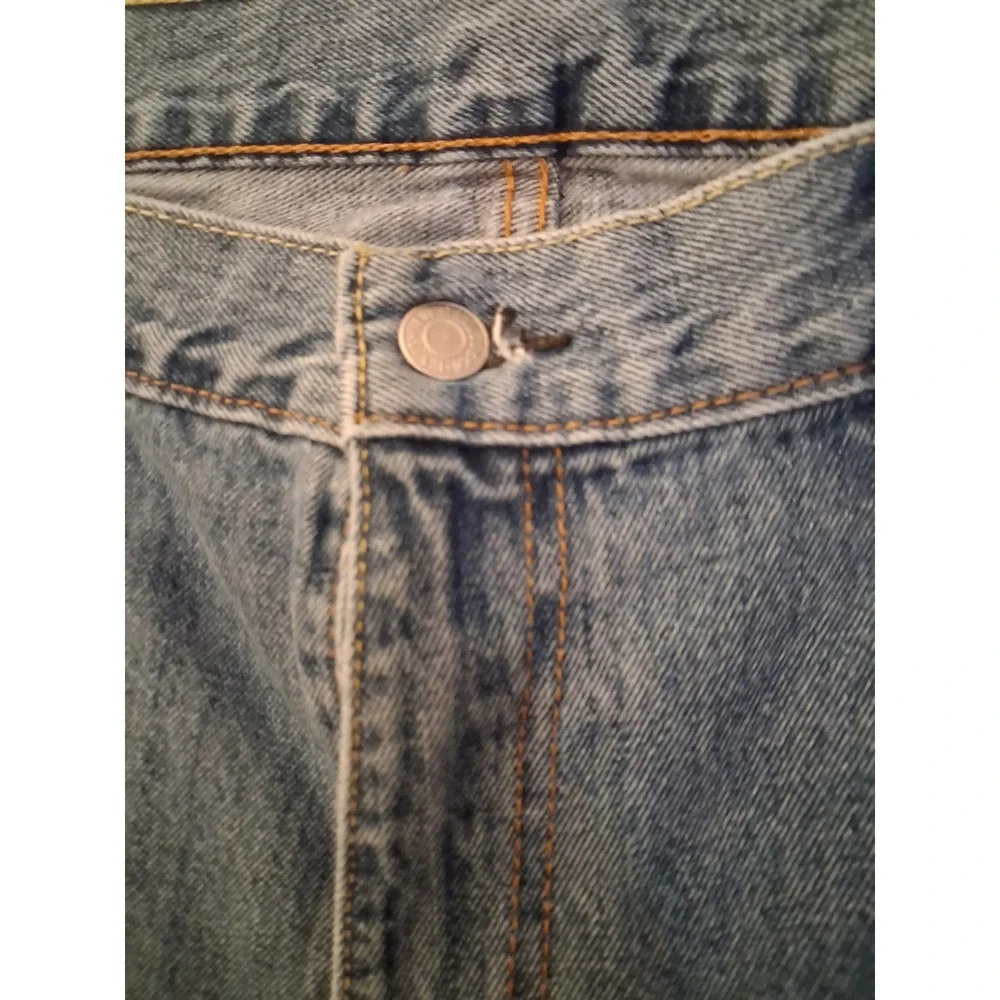 Levis 560 Comfort Fit Jeans Mens 40x34 Blue Denim Loose Tapered Leg Pants