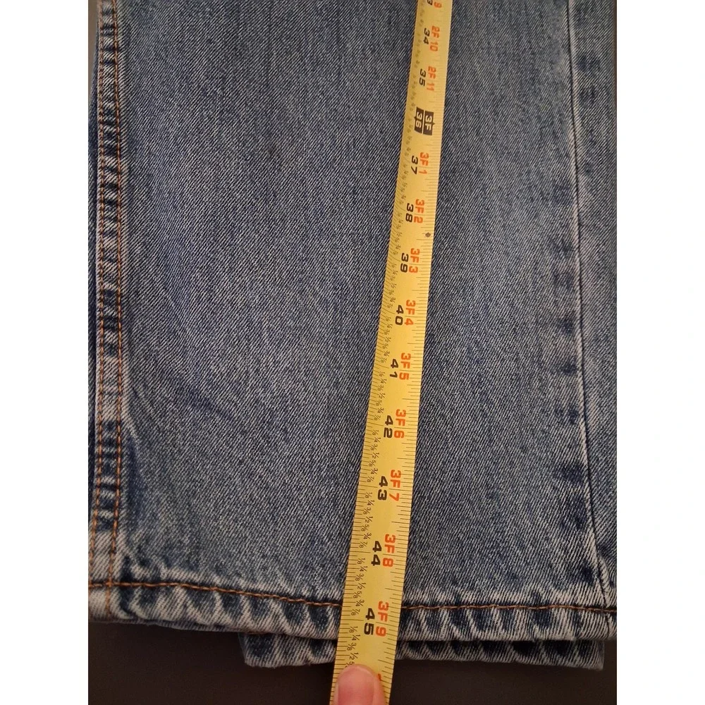 Levis 560 Comfort Fit Jeans Mens 40x34 Blue Denim Loose Tapered Leg Pants