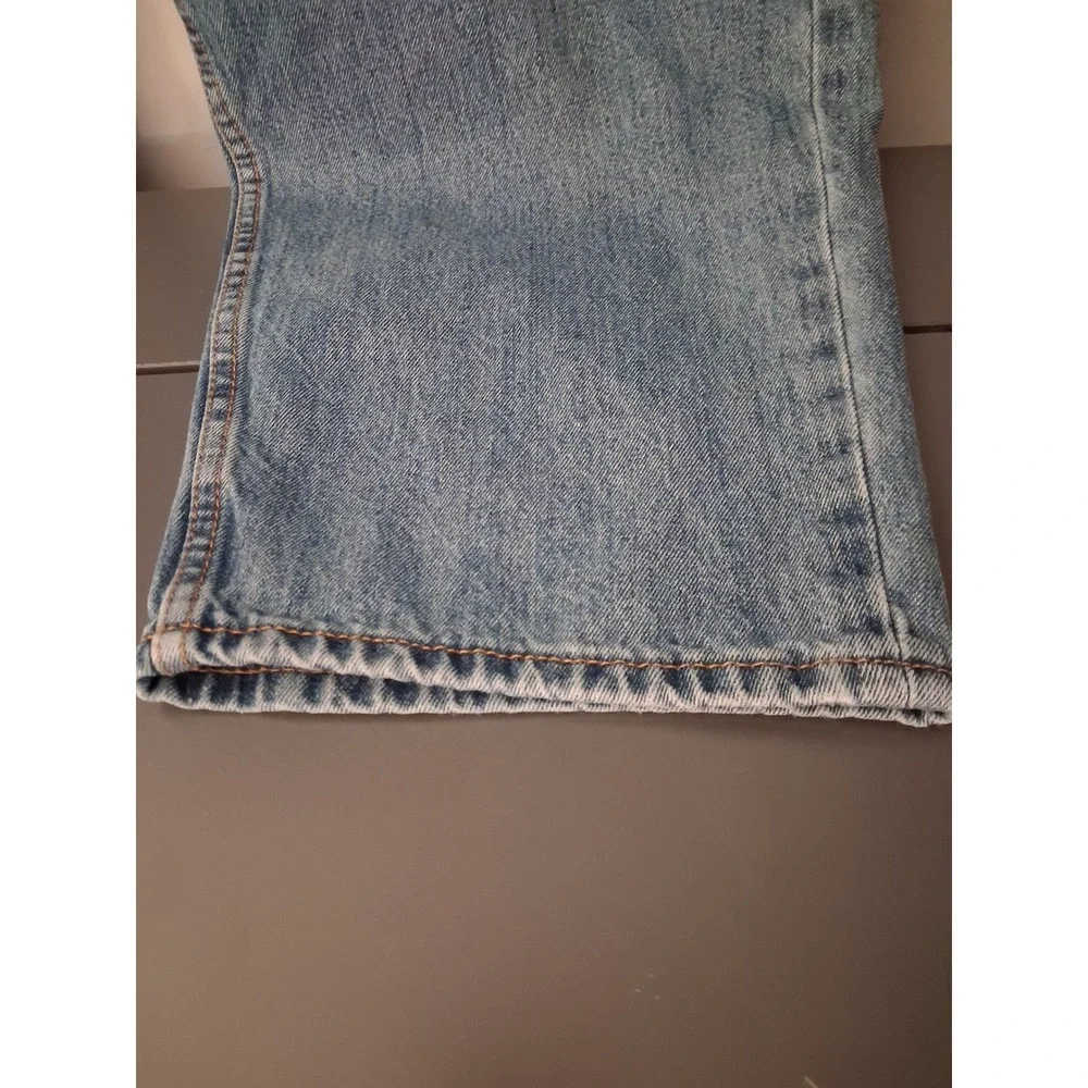 Levis 560 Comfort Fit Jeans Mens 40x34 Blue Denim Loose Tapered Leg Pants