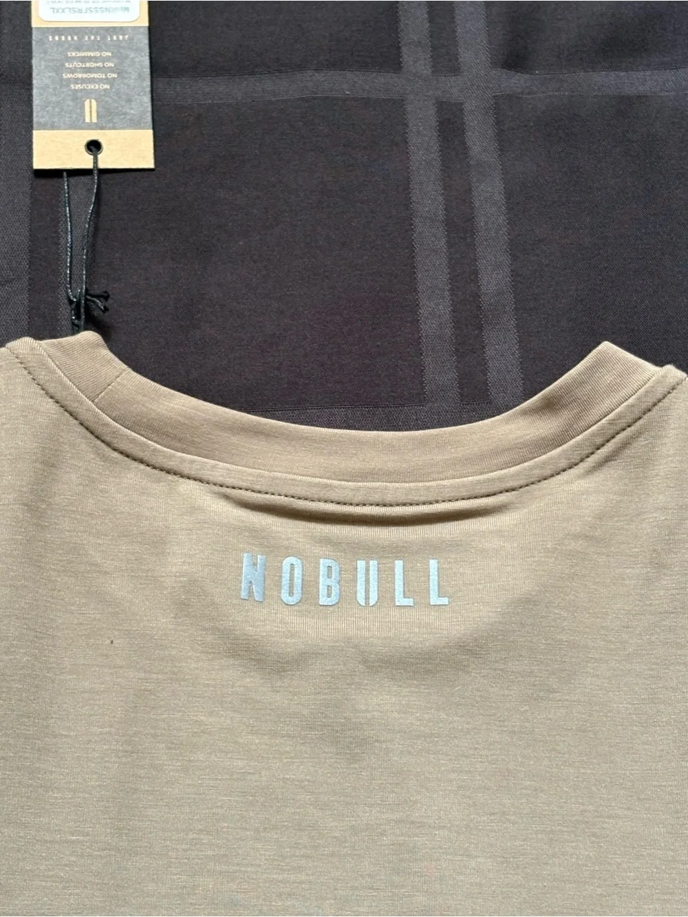 NOBULL HORNS Shirt Mens 2XL Performance Stretch Athletic Training Gym Slim “NWT”