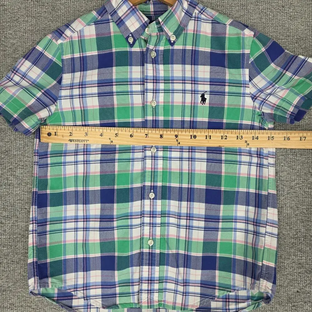Ralph Lauren green fading soft