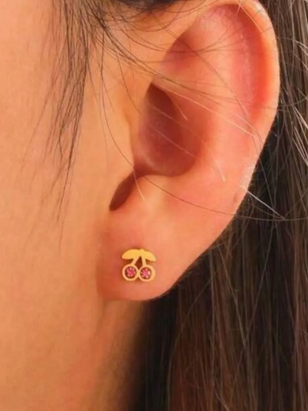 Cherry Stud Earrings M1886