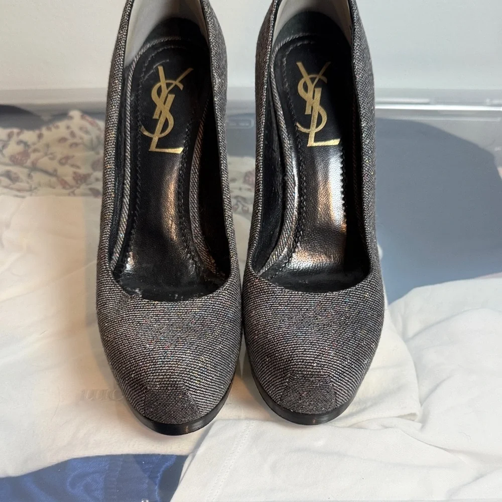 Yves Saint Laurent reposhing this