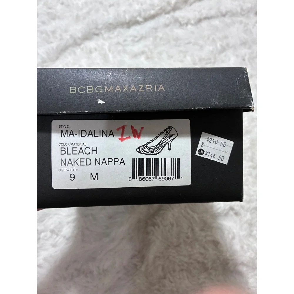 BCBGMaxAzria peep toe