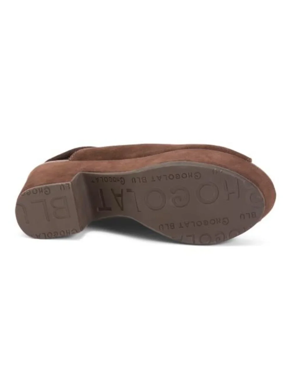 CHOCOLAT BLU Made In Brazil Suede Gabby Platform Sandals