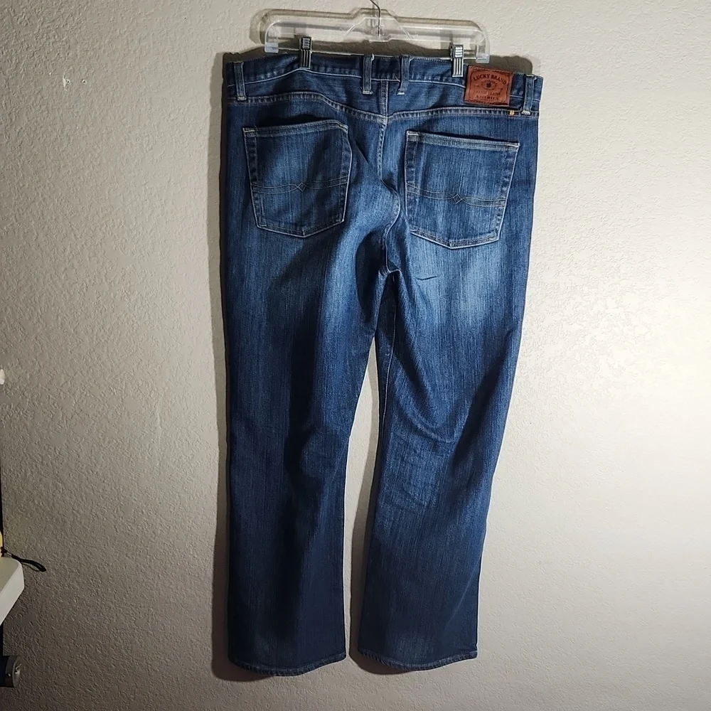 Lucky Brand Jeans 38 × 30 367 Vintage boot denim jeans mens