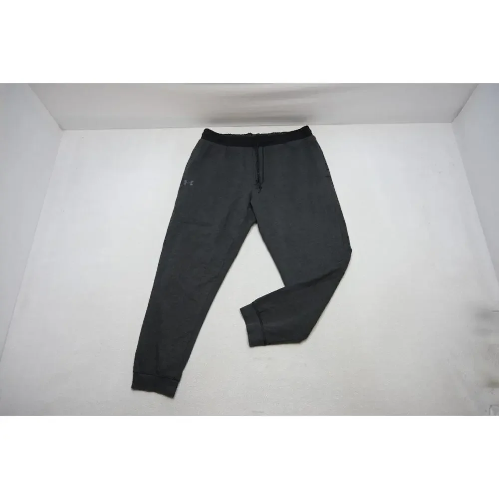 Under Armour Sweat Pants Fleece Loose Tapered‎ Athletic W/Pockets Mens Size XL