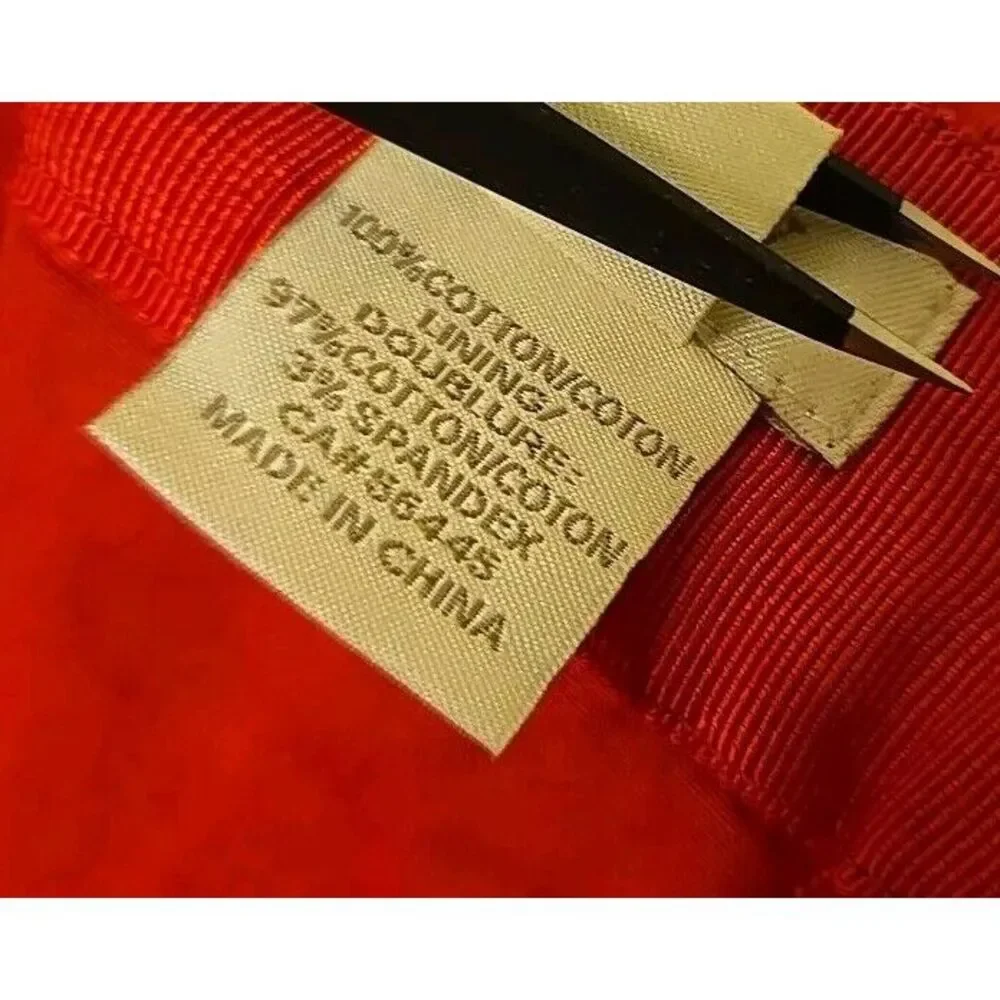 J Crew No. 2 Pencil Straight Skirt Ultra Eyelet Red‎ SZ 4 Classic Lined