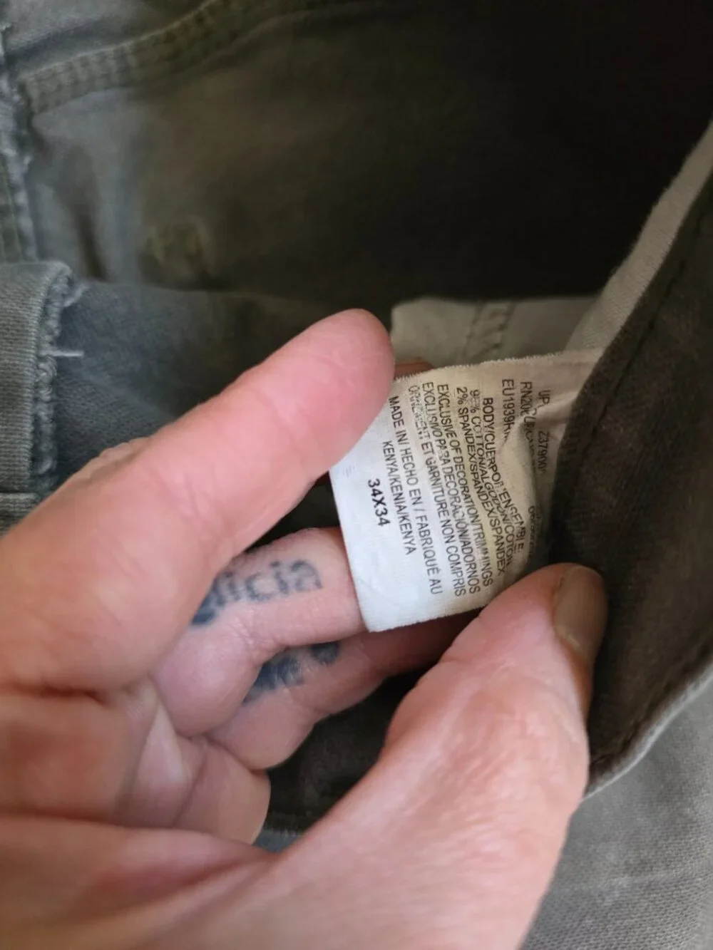 Carhartt dickies grey