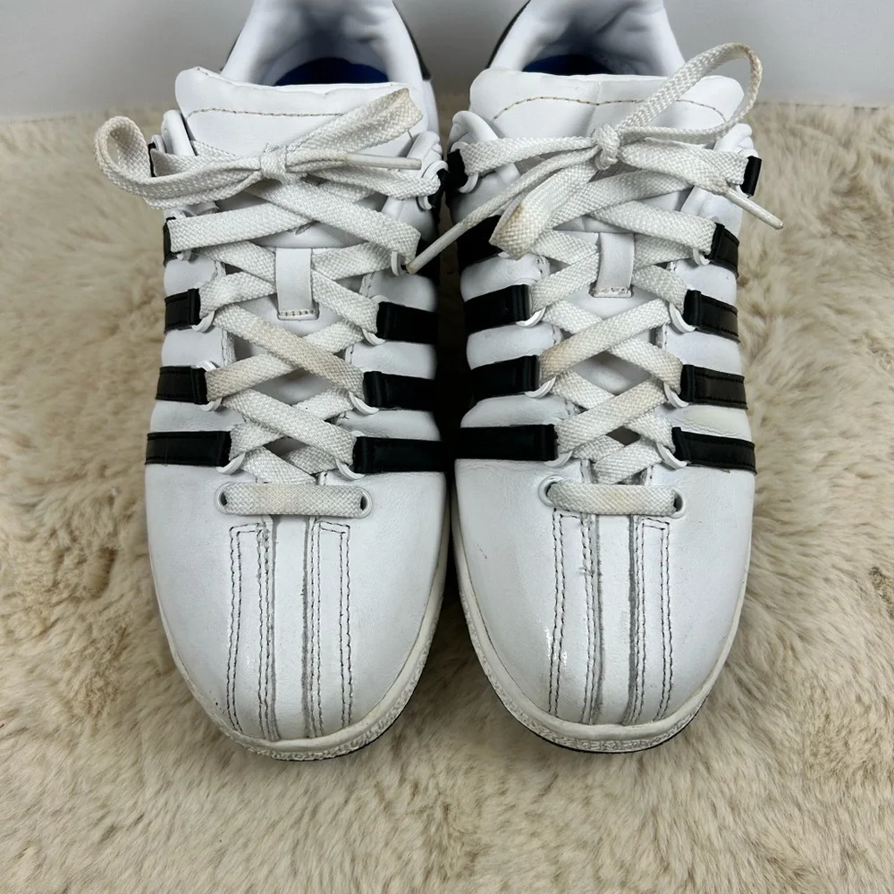 Vintage‎ K-Swiss White and Black Sneakers Women’s 7.5