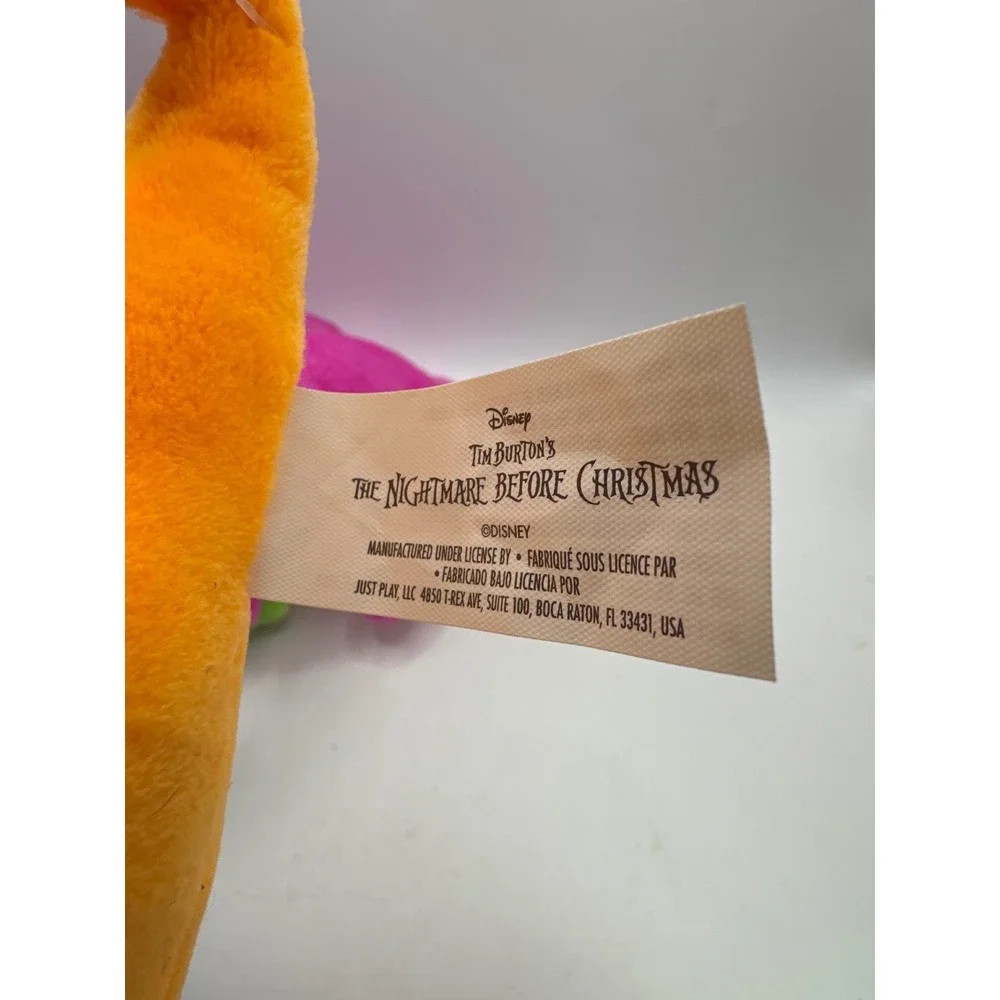 Disney Nightmare Before Christmas Plush Sally Oogie Boogie Zero Neon‎ Set 8in