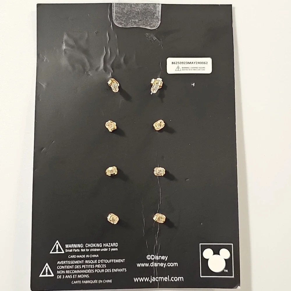 Disney Mickey And Minnie Fashion Stud Earrings Set