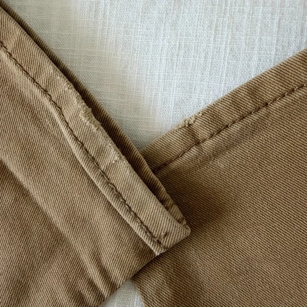 Levi's 513 Mens Khaki‎ Tan Denim Slim Straight Jeans Size 30x32 Neutral Classic