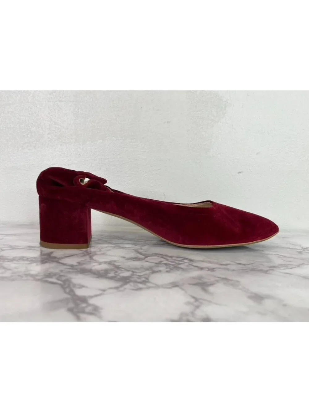 Everlane Women's The Italian Leather Red Heel Size 9.5