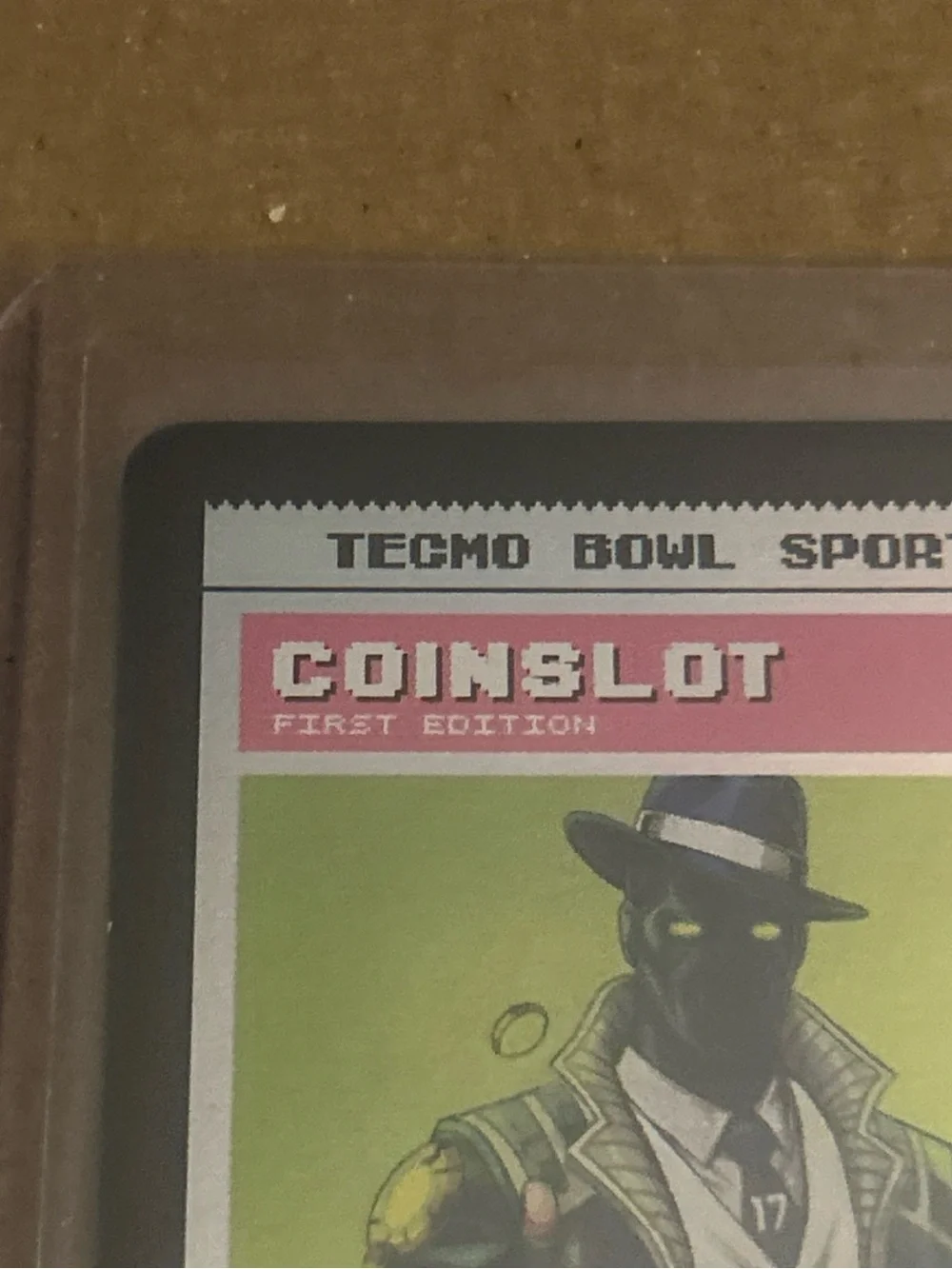 Coinslot Tecmo Bowl Bo Jackson Battle Arena 115 Power Glow N237 SSP