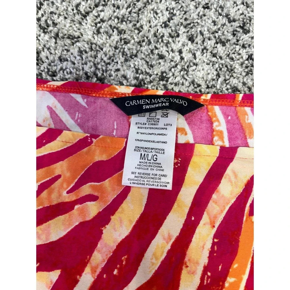 Carmen Marc Valvo SWIMWEAR measurements length