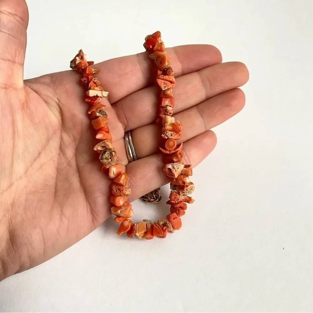 Vintage red coral