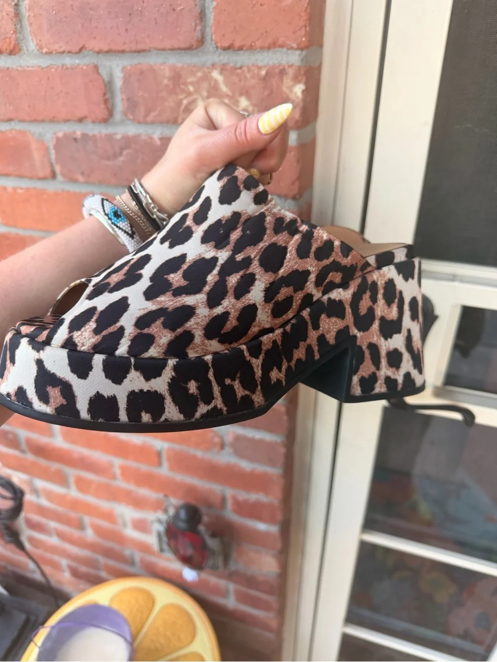 Ganni bold leopard