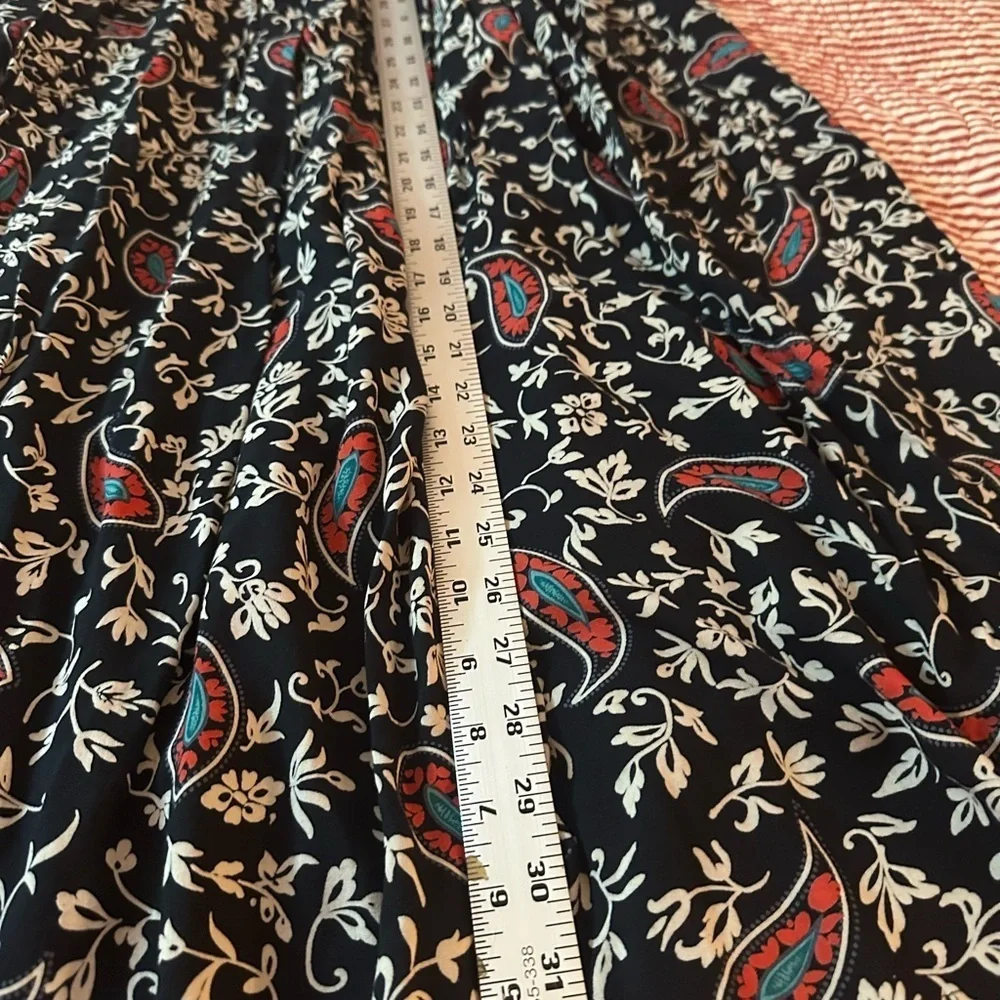 New Frontier Black and Pink Maxi Skirt and Top