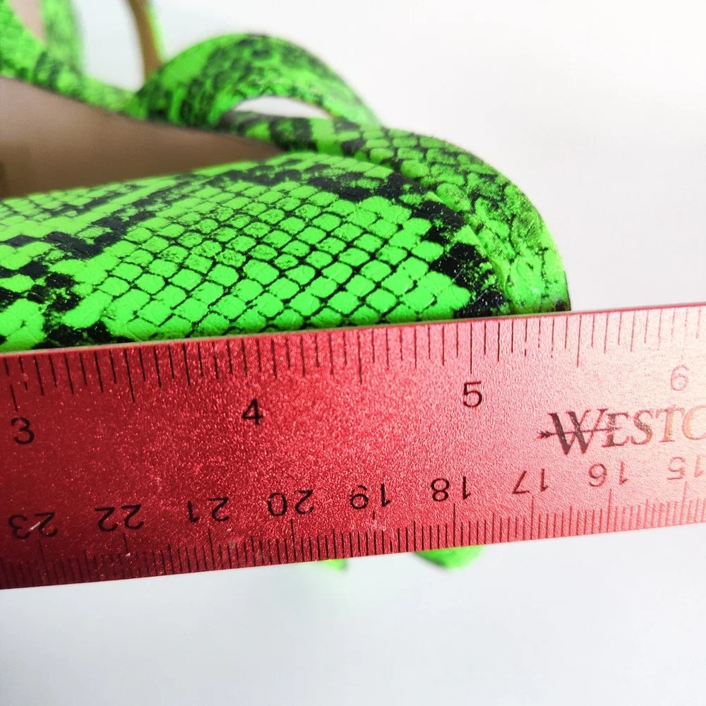 Chase + Chloe neon green