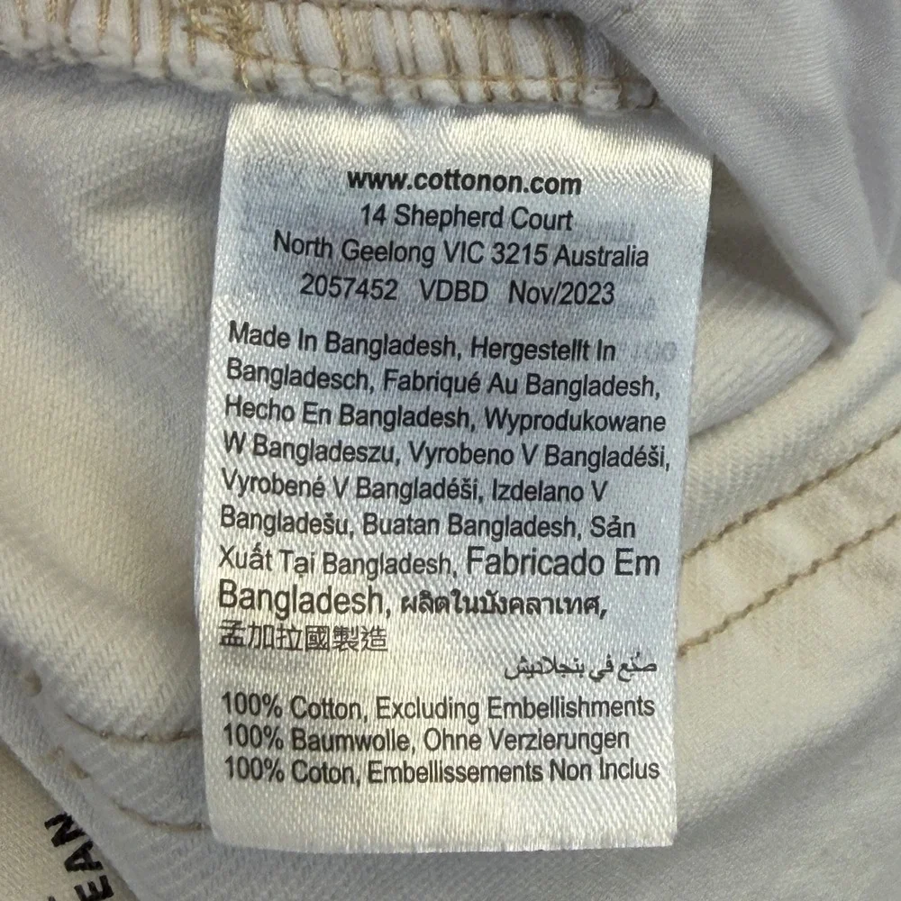H2O Wear measurements waist