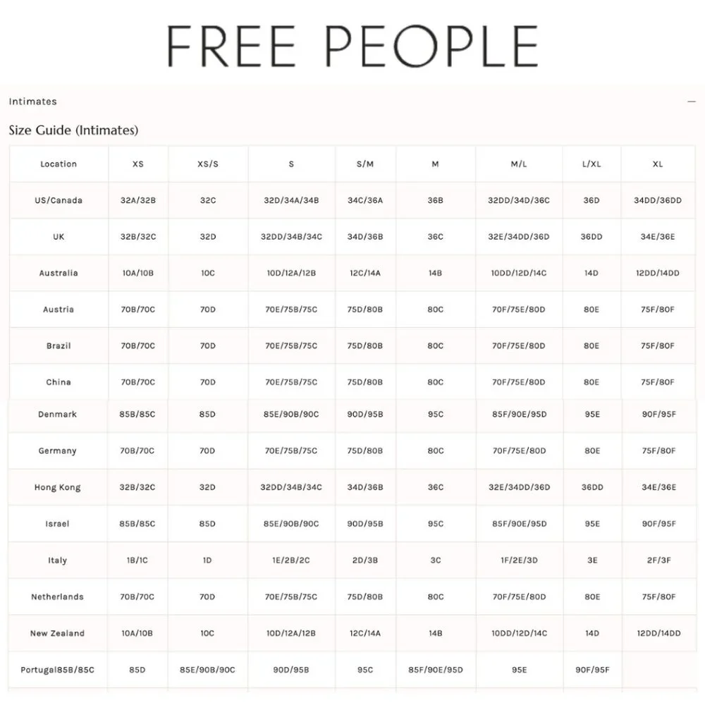 Free People free people