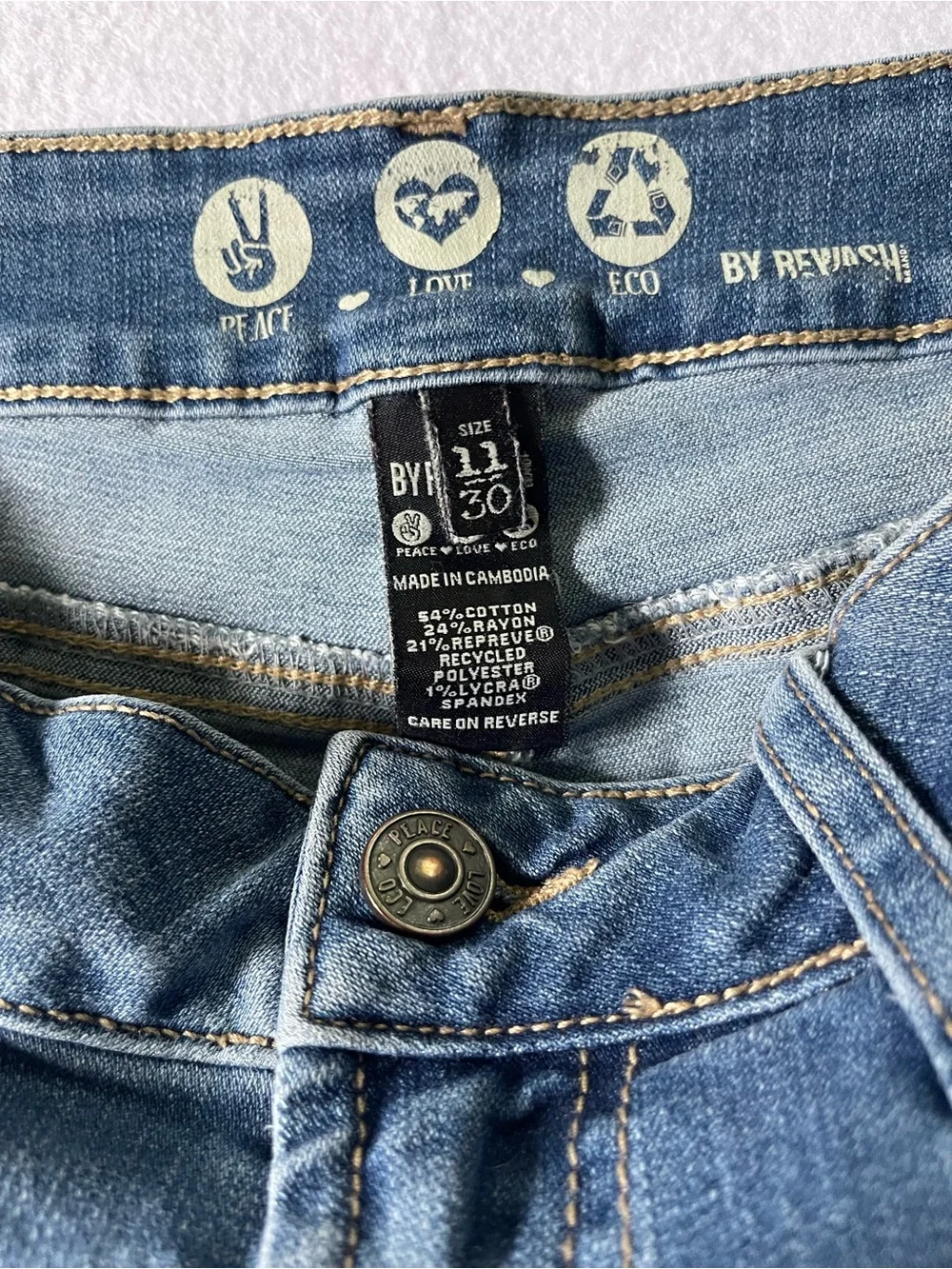 Rewash everyday hem pocket