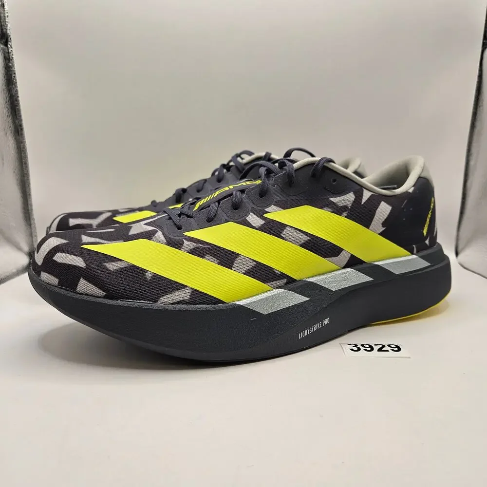 ADIDAS X AMG MOTORSPORT MEN'S 13 ADIZERO EVO SL GRAY KI7297 NWOB