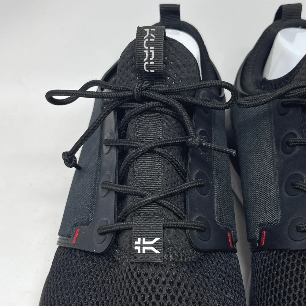 Kuru Mens Cloud Atom Black Red White Mesh Sneaker 102120120 Size 12 Trainer
