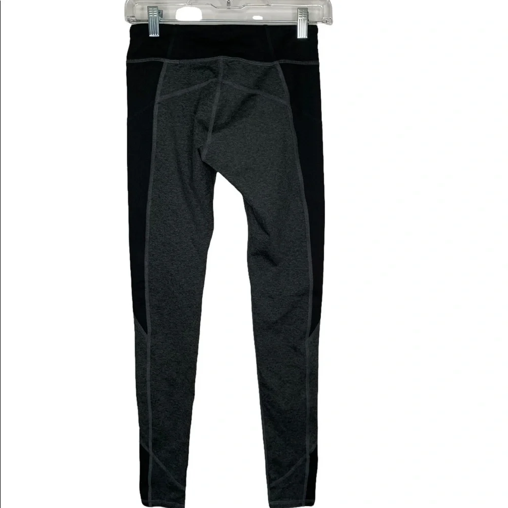 ll bean Womens Activewear Leggings size XXS gray Black
