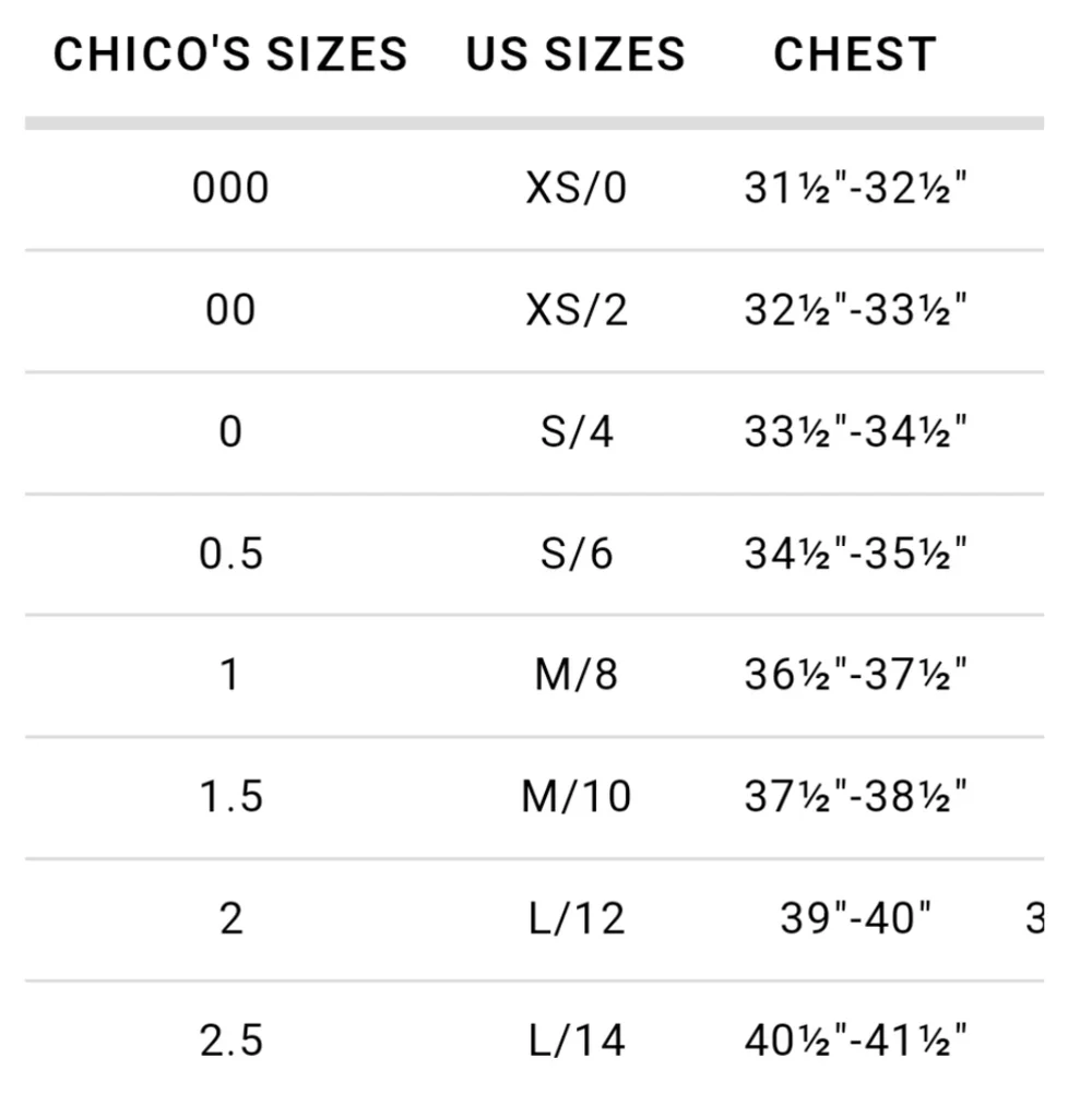 Chicos chico woolen