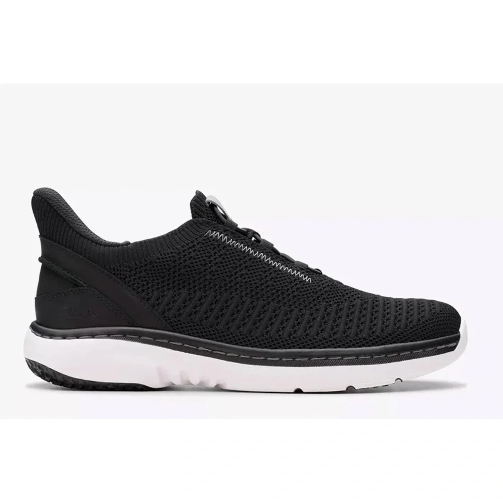 Clarks Originals Men's ClarksPro Lo Black Knit Shoes 26181626 Men’s 13 M