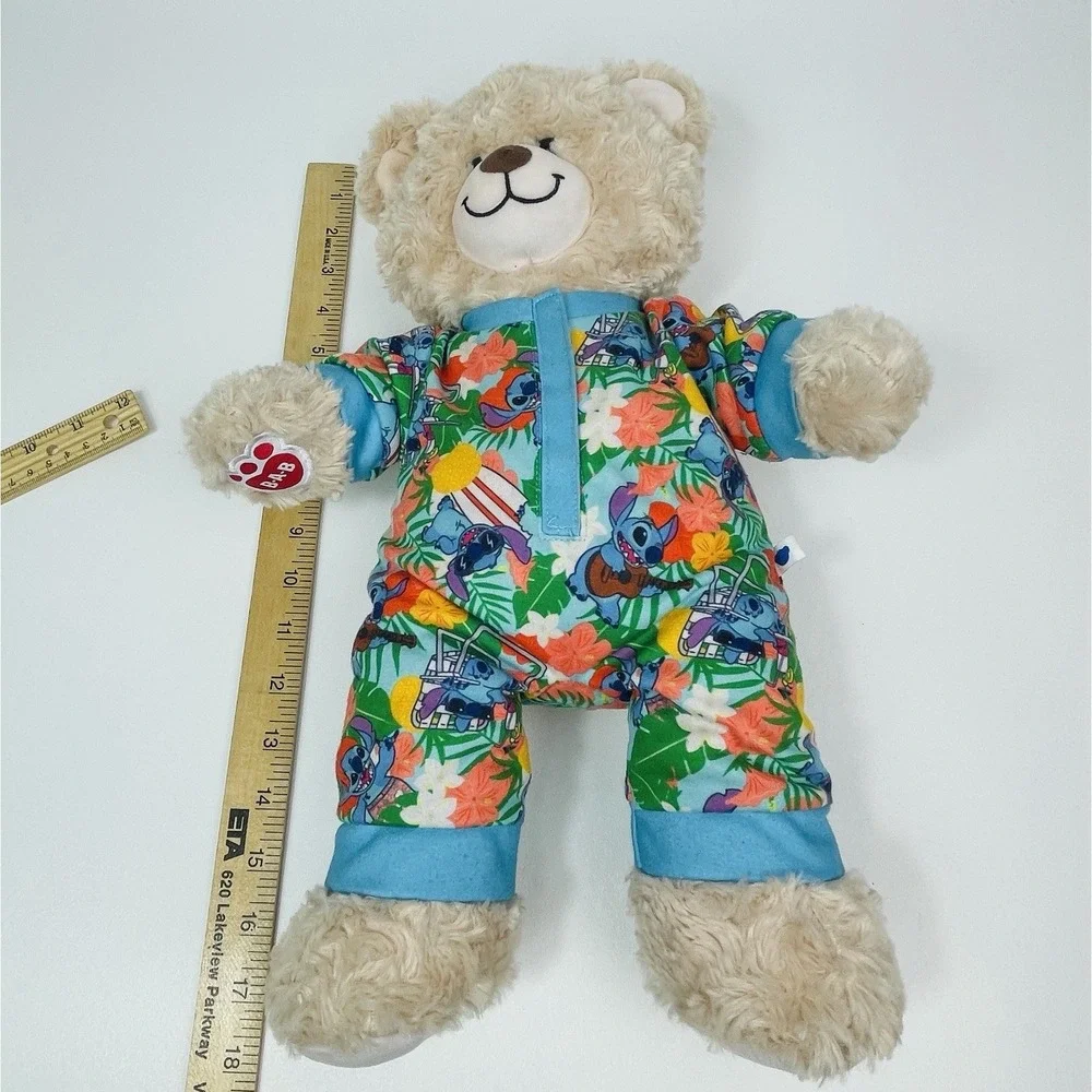 Build a Bear Happy Hugs Teddy Disney Stitch Sleeper Soft Stuffed Plush 16