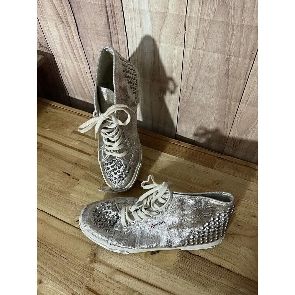 Superga free sneakers silver