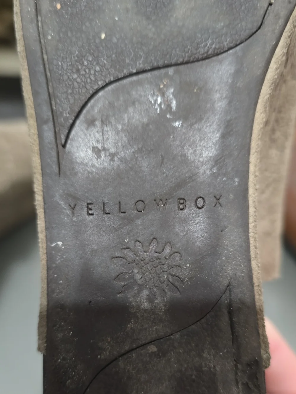 Yellow Box stylish slingback