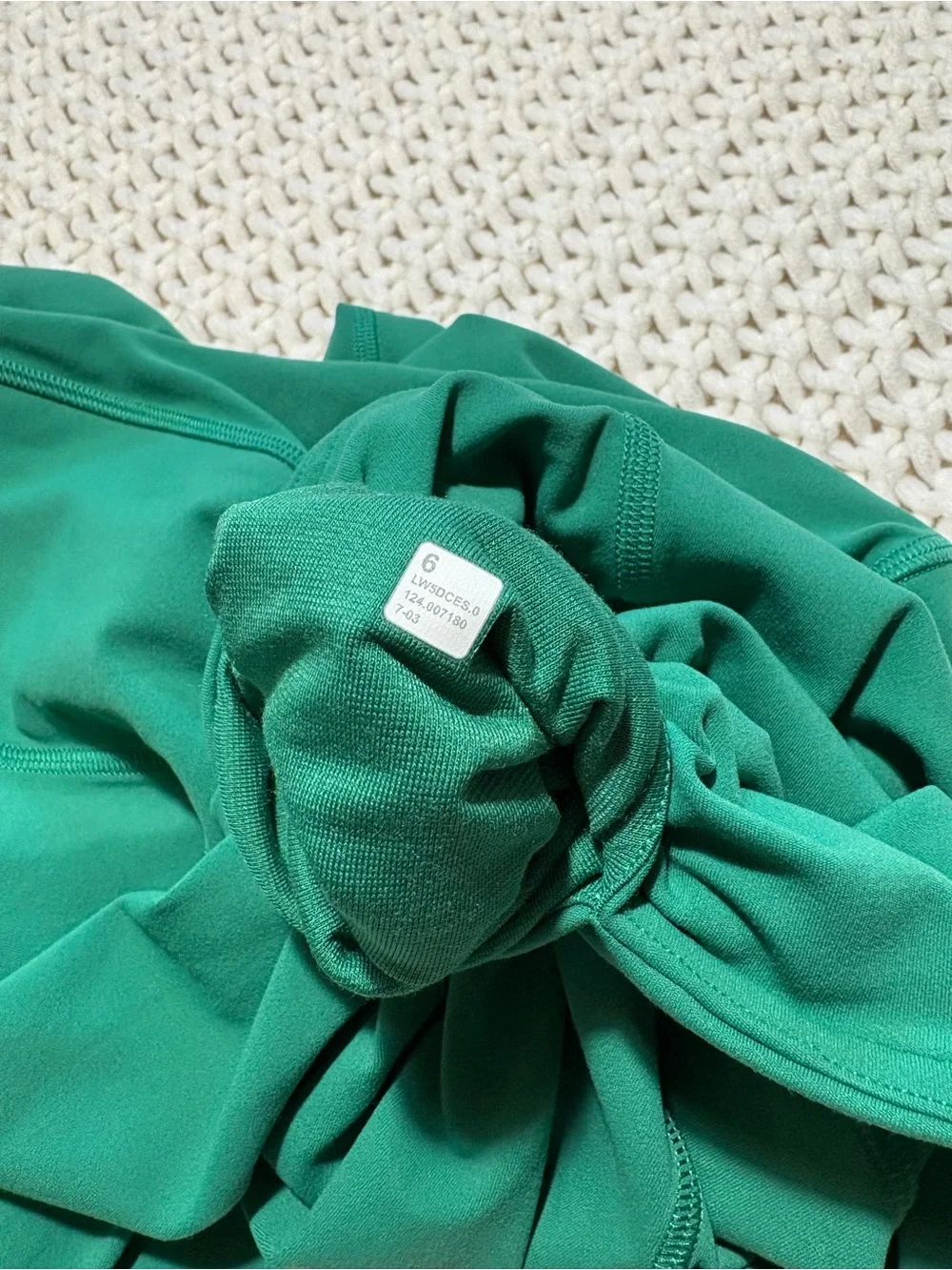 lululemon cascadia green align hr pant 25” pockets size 6