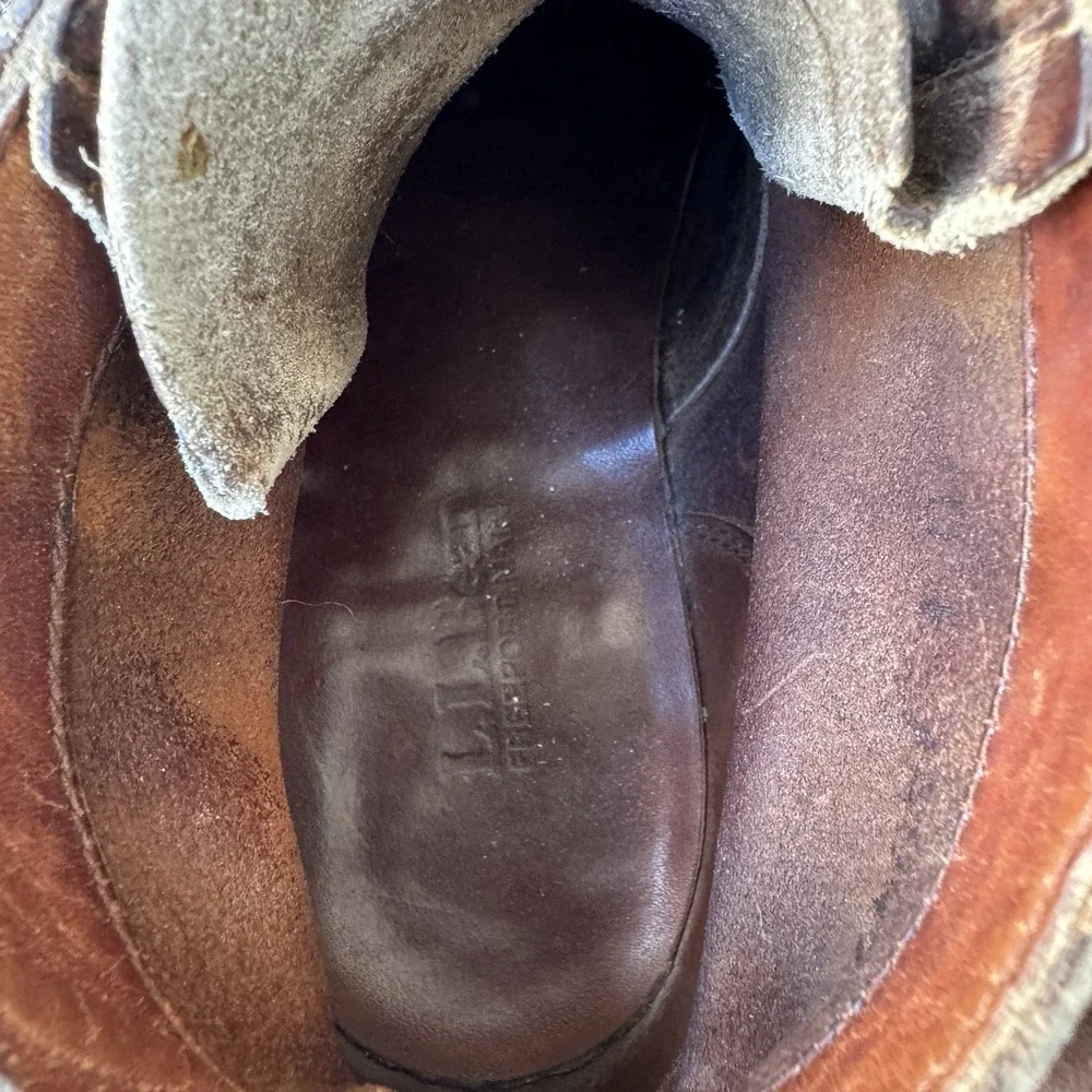 L.L. Bean these leather