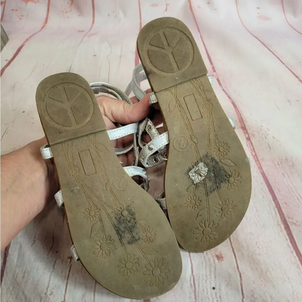 Cherokee studded sandals 2