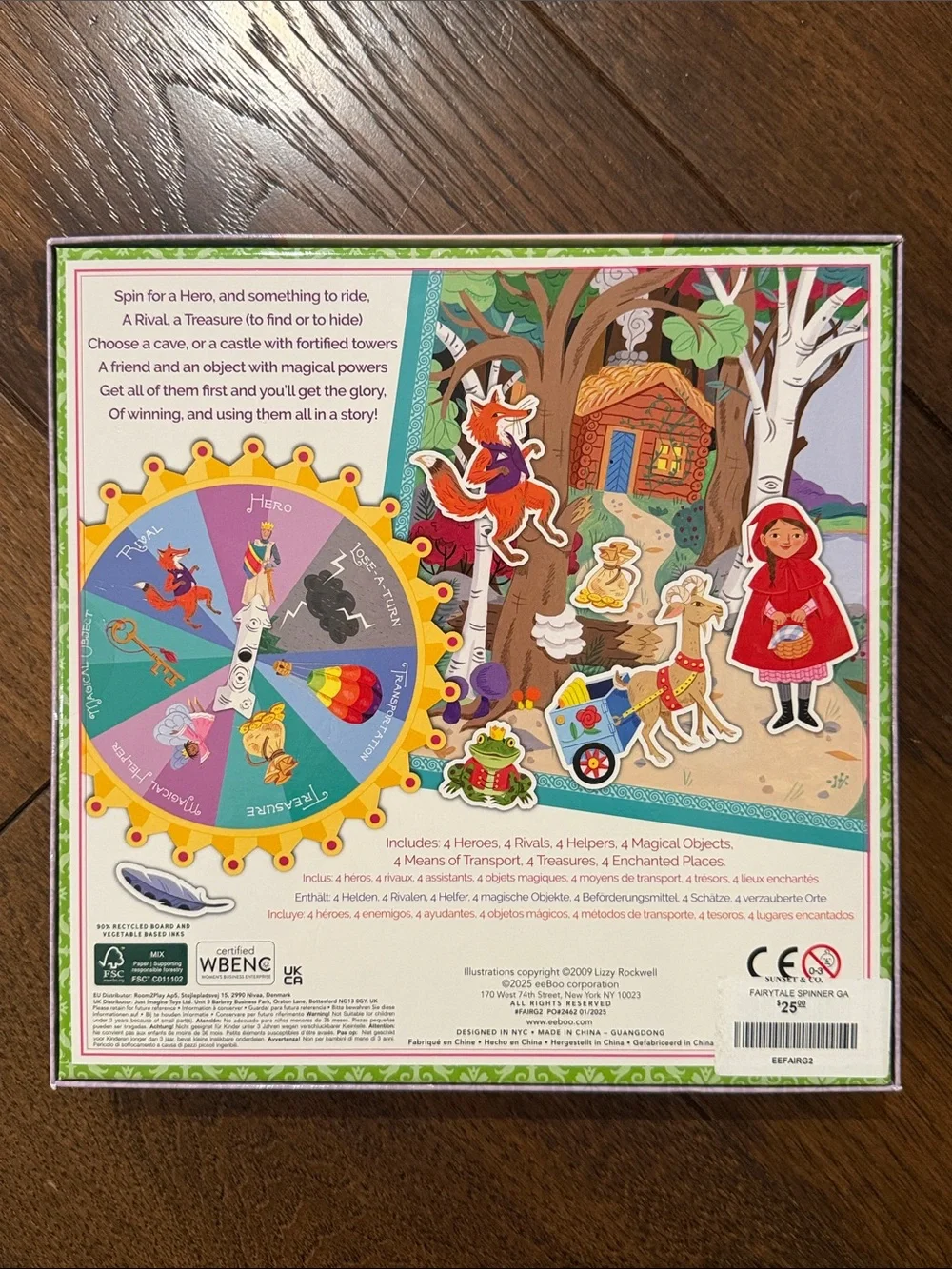 Eeboo nwt fairytale